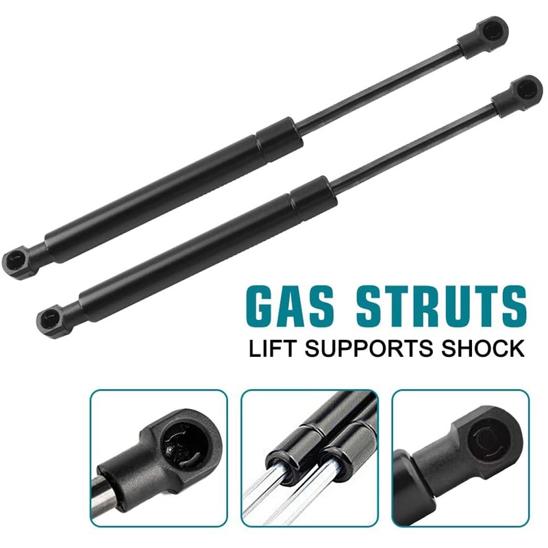 2 stk bil bak bagasjeromsløfter støtter gassdemper støtdempere til toyota skulle ønske mpv avensis stasjonsvogn 2003 351097 68950-05081