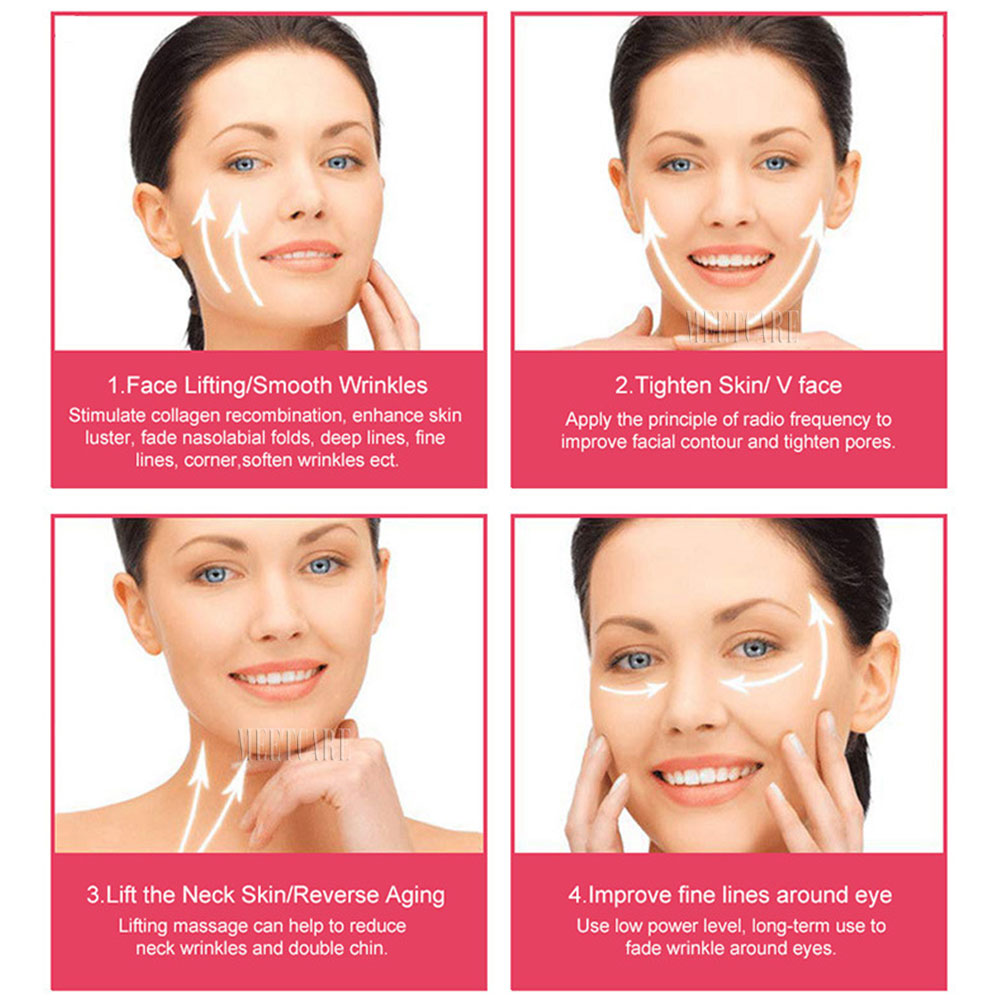 Ultrasonic Mini Hifu High Intensity Focused Ultrasound Facial Lifting Machine Face Lift RF LED Anti Wrinkle Skin Care Spa Beauty