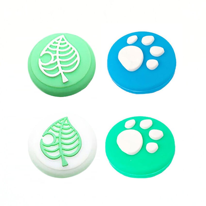 cltgxdd 4pcs Joystick silicone non-slip cap For Nintendo Switch Lite Animal Crossing Analog Stick Grip Controller Joystick Cap: (44-45-46-47)