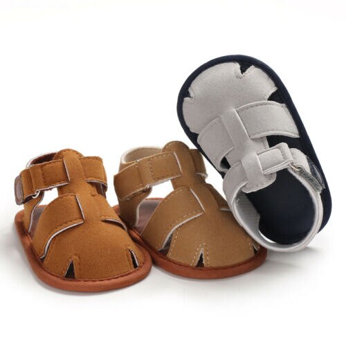 0-18 monate Baby Junge Kleinkind Weiche Sohle Prewalker Sandalen freundlicher lässig Sandalen Schuhe Sommer Baby Schuhe 3C09