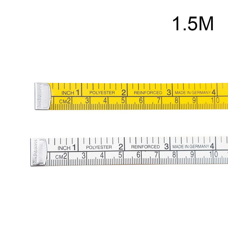 1.5m syning målebånd krop måle lineal syning skræddersyet målebånd mini blød flad centimeter lineal værktøj: Stil   e 1.5m