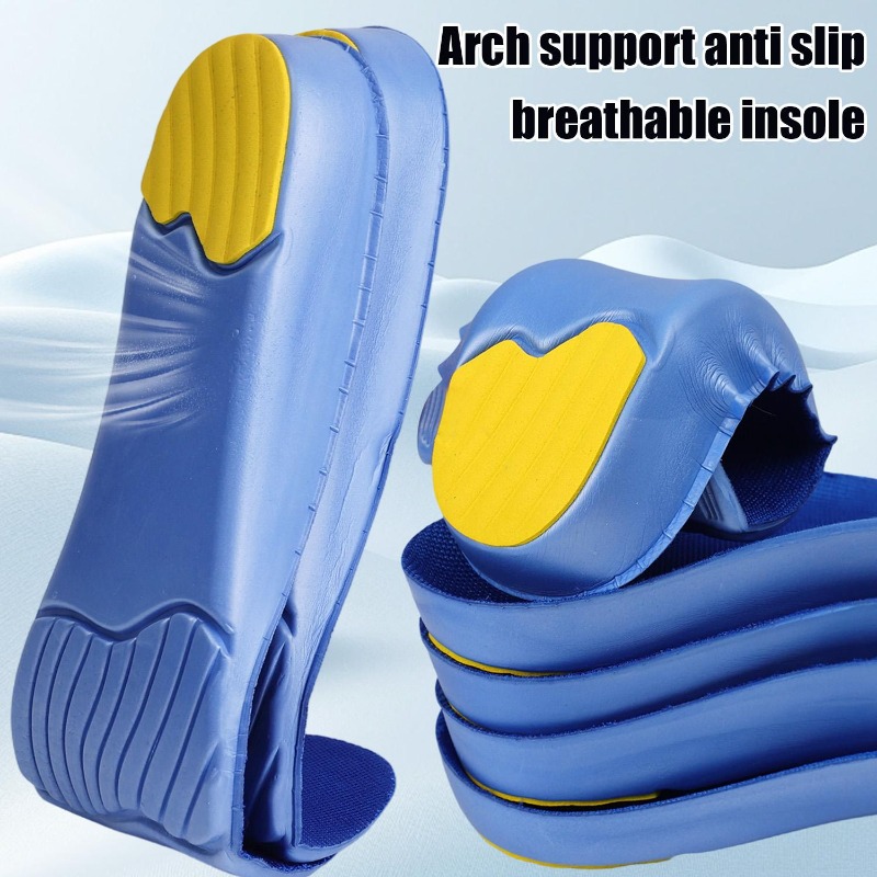 Steunzolen Fasciitis plantaris Relief Orthopedische inzetstukken Schokabsorptie EVA-gel voor hardloopsportschoenen Werk Voetpijn