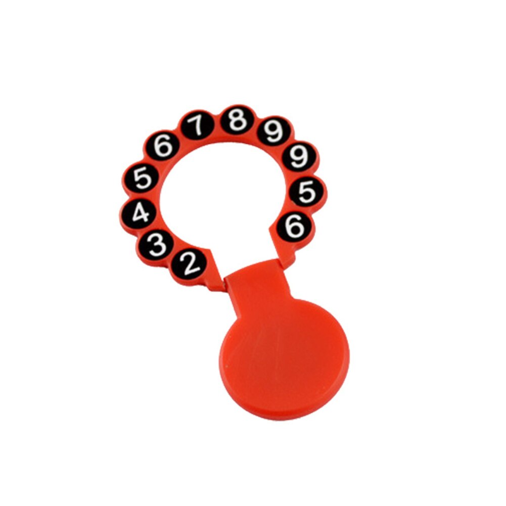 Auto Tijdelijke Parking Mini Stop Teken Telefoonnummer Plaat Auto Sticker met Telefoonnummer Vel Clamshell Auto Accessoires: 2