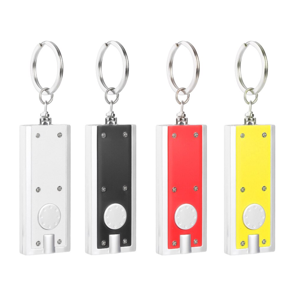1pc mini lommelygte lampe åben dør lys camping led tetris nøglering bærbare udendørs elementer til camping