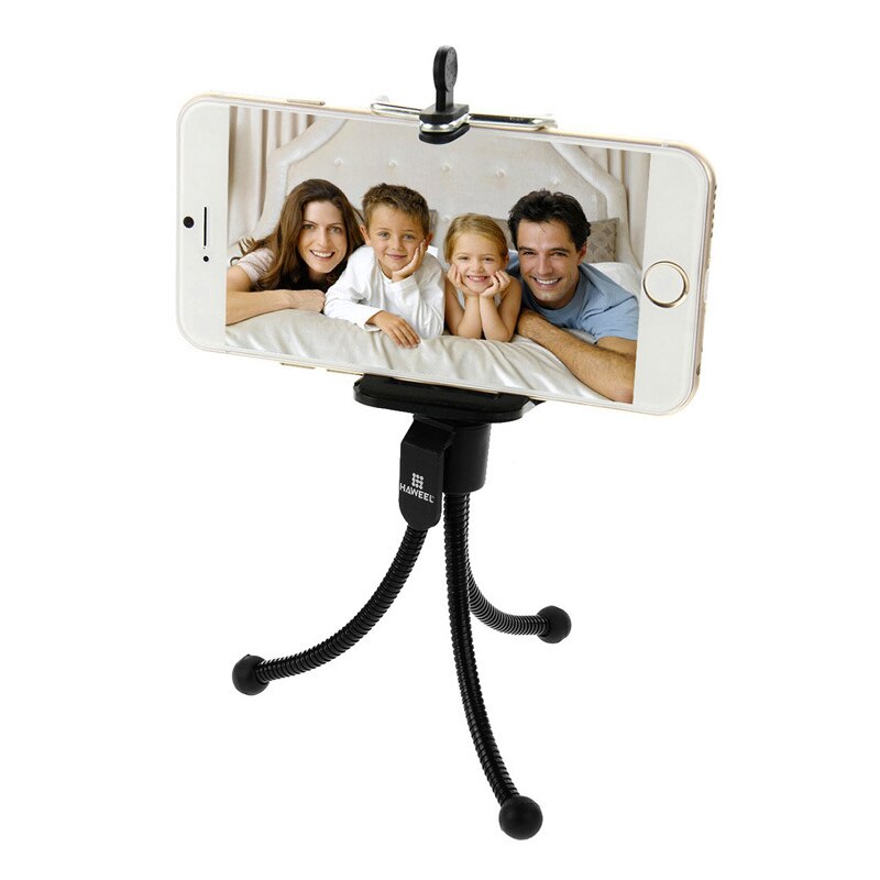 Tripods Travel Portable Camera Stand Cell Phones Stand Mini Flexible Sponge Octopus Tripod 360° Adjustable For Width 5.5-8.0cm: Default Title