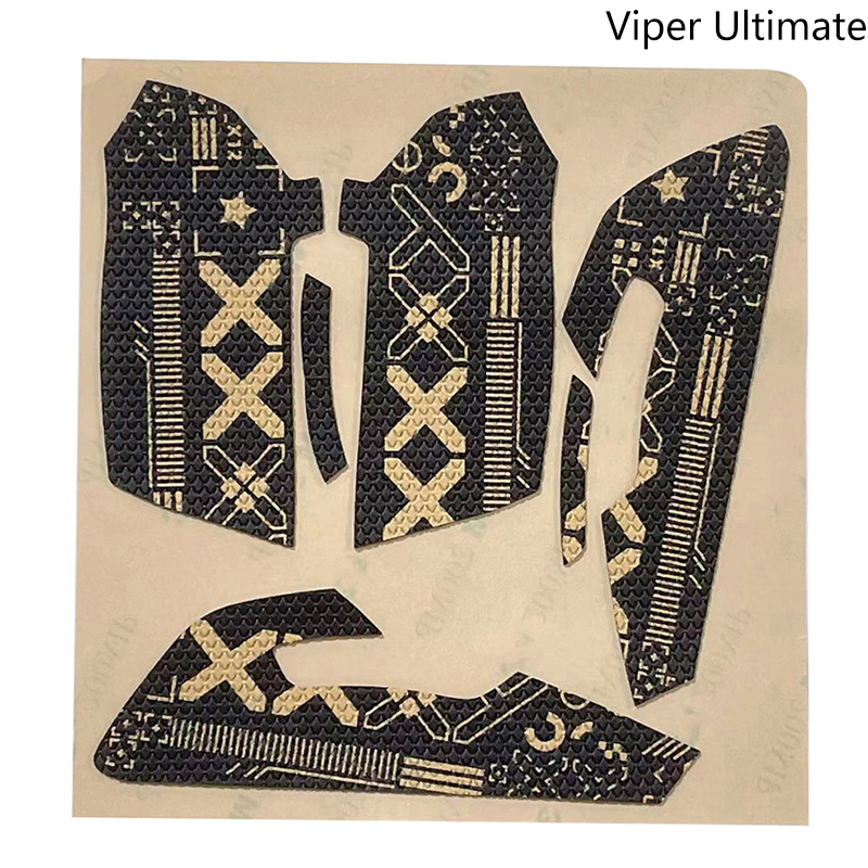 Muisgrip Tape Skate Sticker Non Slip Hagedis Huid Zuigen Zweet Voor Razer Adder Ultimate Deathadder V2 Pro Mini Draadloze Muis