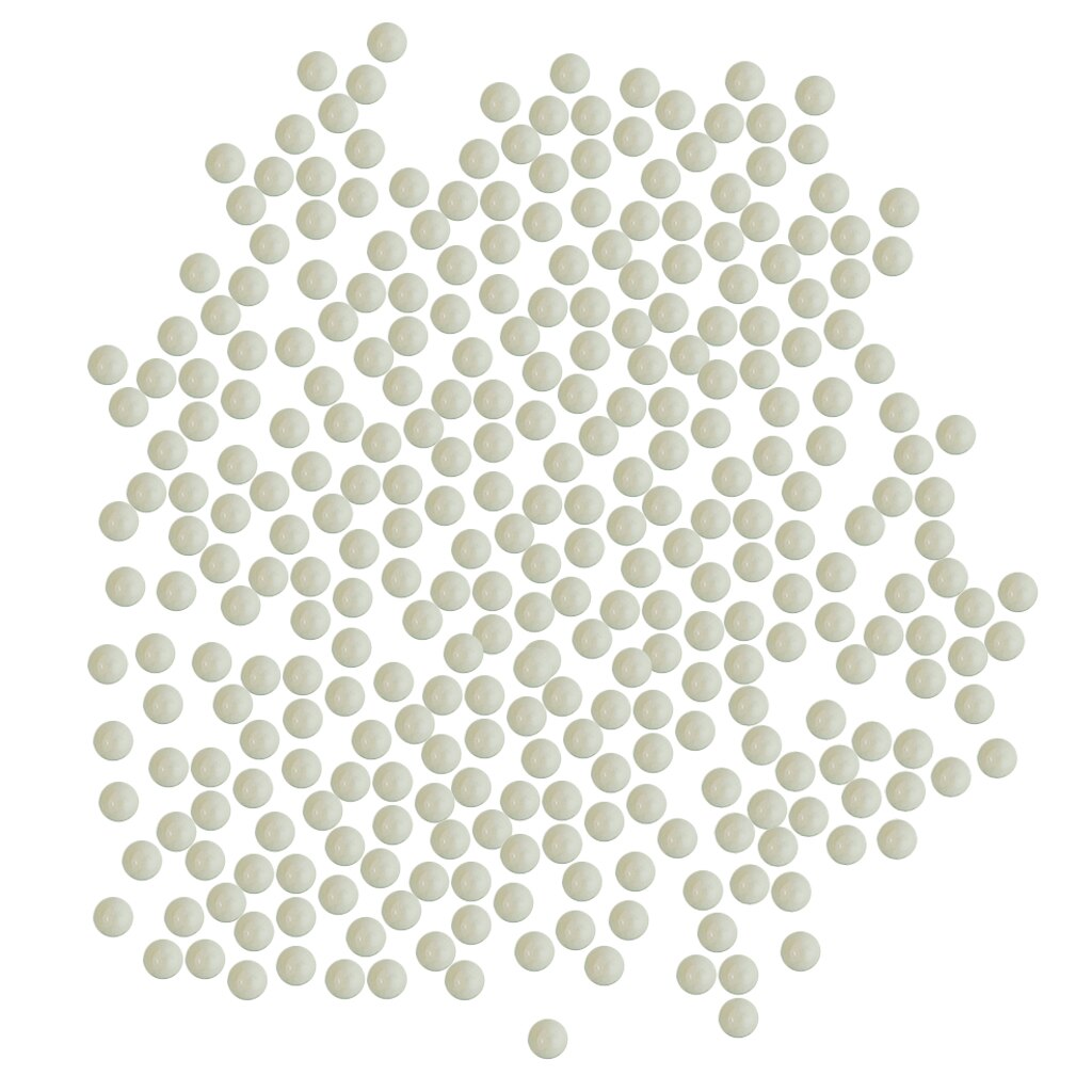 350Pcs 10mm Small Round Clear Glass Nugget Pebbles Beads Marbles Home Decoration