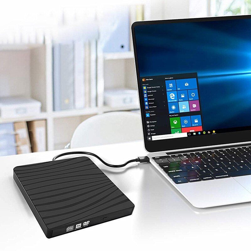 0028 Blu-Ray, Usb3.0 Portable External Removable Blu-Ray Burner for Laptop, Desktop Computers