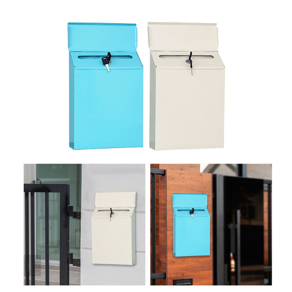 Mailbox Locking Wall Mounted Comment Box Payments Holder