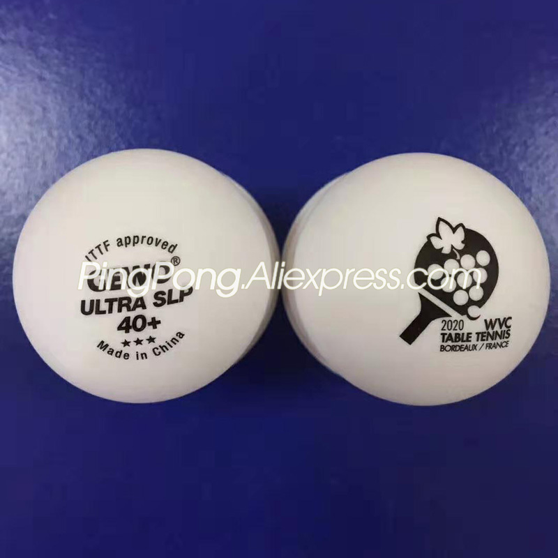 Gewo wvc officiel bordtennisbold original gewo 3-- stjernet ultra slp specialudgave sømløs plastik 3- stjernet bordtennisbold