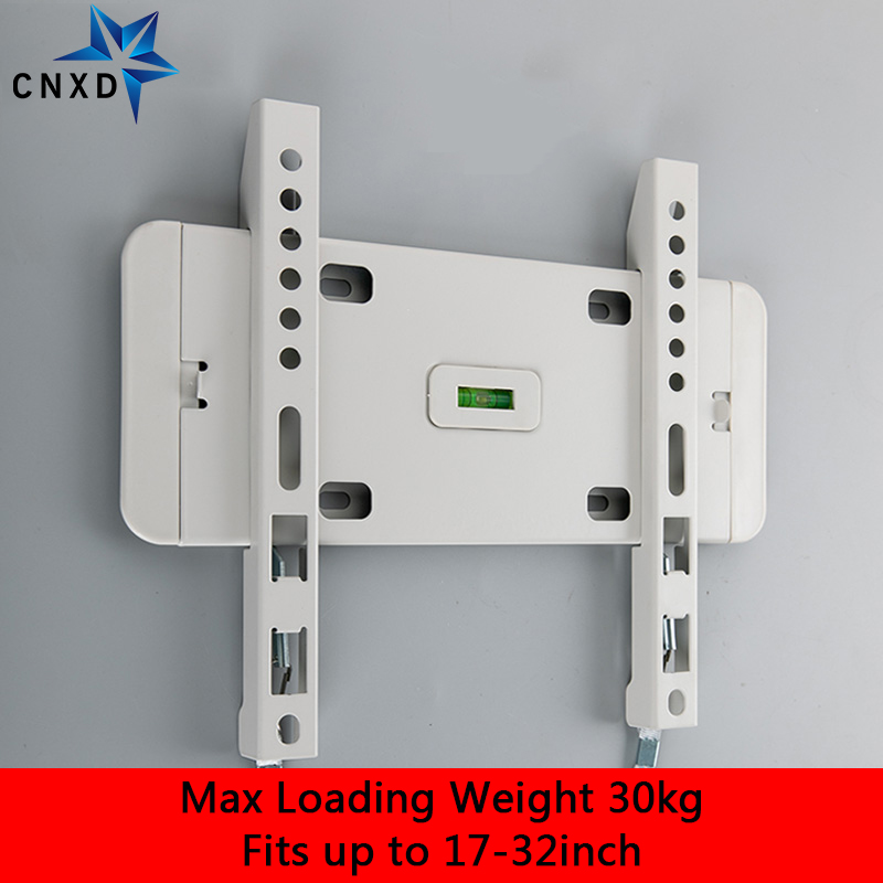 Slim LCD LED Plasma Fixed TV Wall Mount Bracket 14~32 Inch Max VESA 200*200mm Super Strong 88lbs Weight Capacity