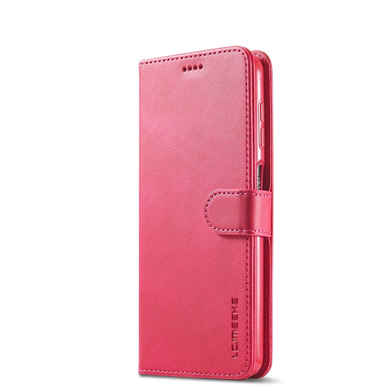 Case Voor Samsung M32 Case Lederen Vintage Telefoon Case Op Samsung Galaxy M32 5G Case Flip Magnetic Wallet Cover voor Samsung M 32: Galaxy M32 5G / Rose Red