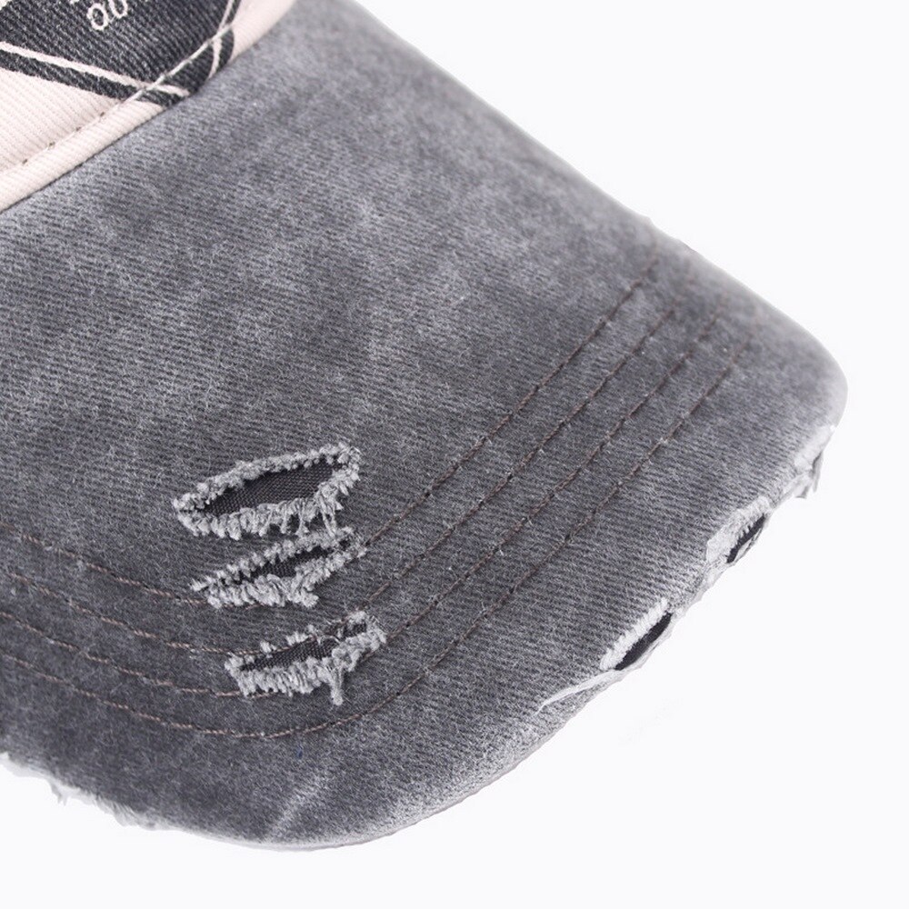 Unisex baseballpetten katoen distressed kleur bijpassende mannen en vrouwen hoeden met klep buitensporten pet met klep coole jongen