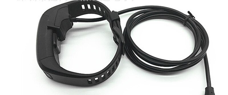 Zycbeautiful för garmin vivosmart hr smart armband usb-kabel datalinje och datafunktion