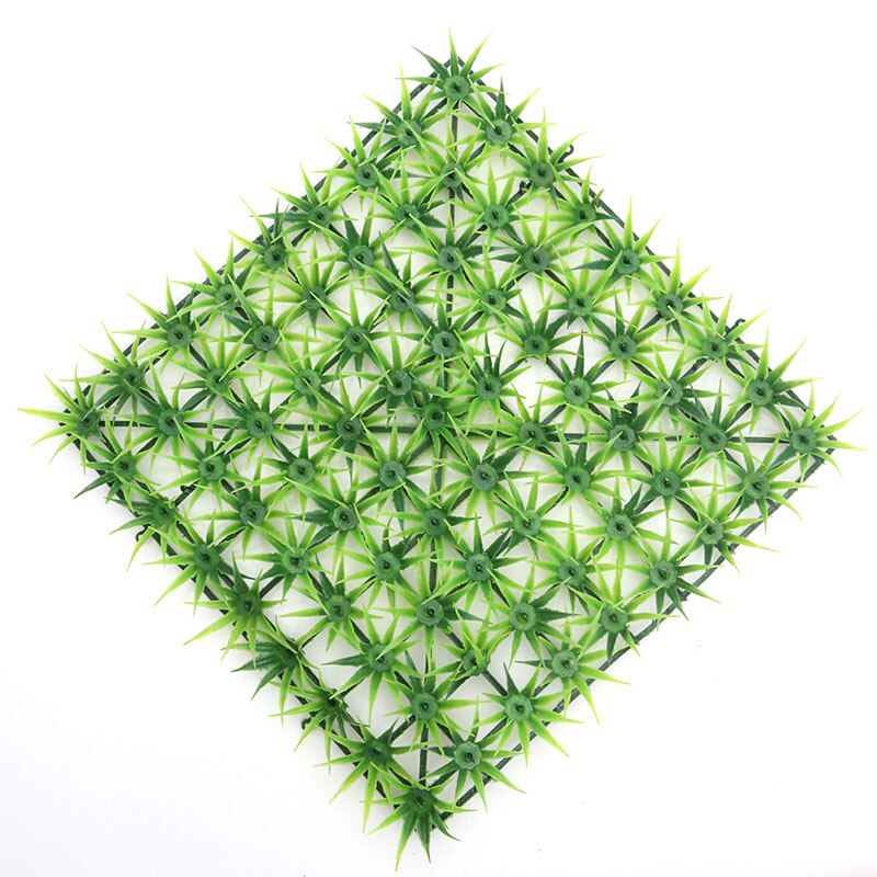 Aquarium plastic kunstgras gazon aquarium landschap waterplanten ornamenten  lx9c: Groen 3