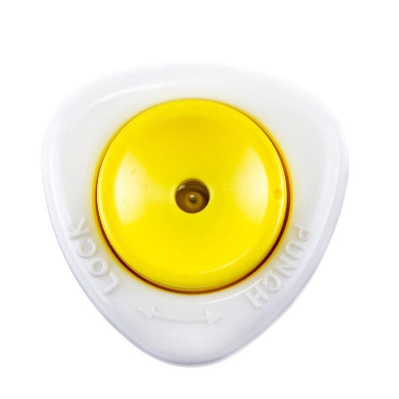 Piercing de huevo, perforador portátil de plástico para huevos, separador de cáscara de huevo para el hogar