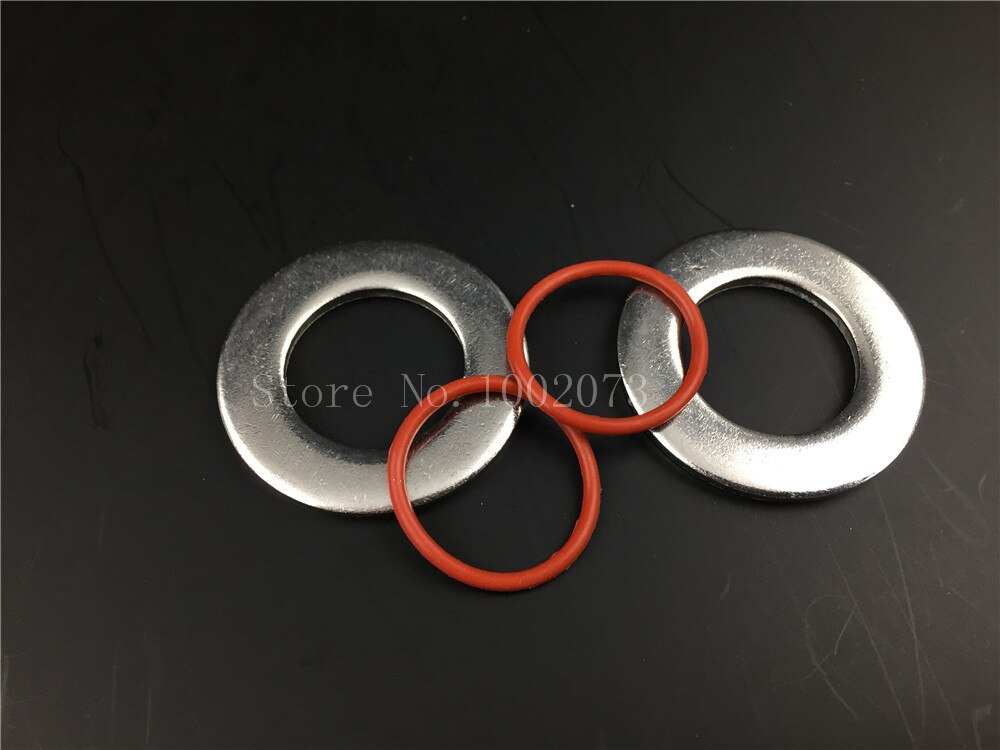 Stainless Steel Beer brewing Weldless Kettle Ball Valve 1/2&quot;NPT Kit Quick Disconnect Set, Pipe Fitting Nut and bulkhead assembly: 2pcs washers