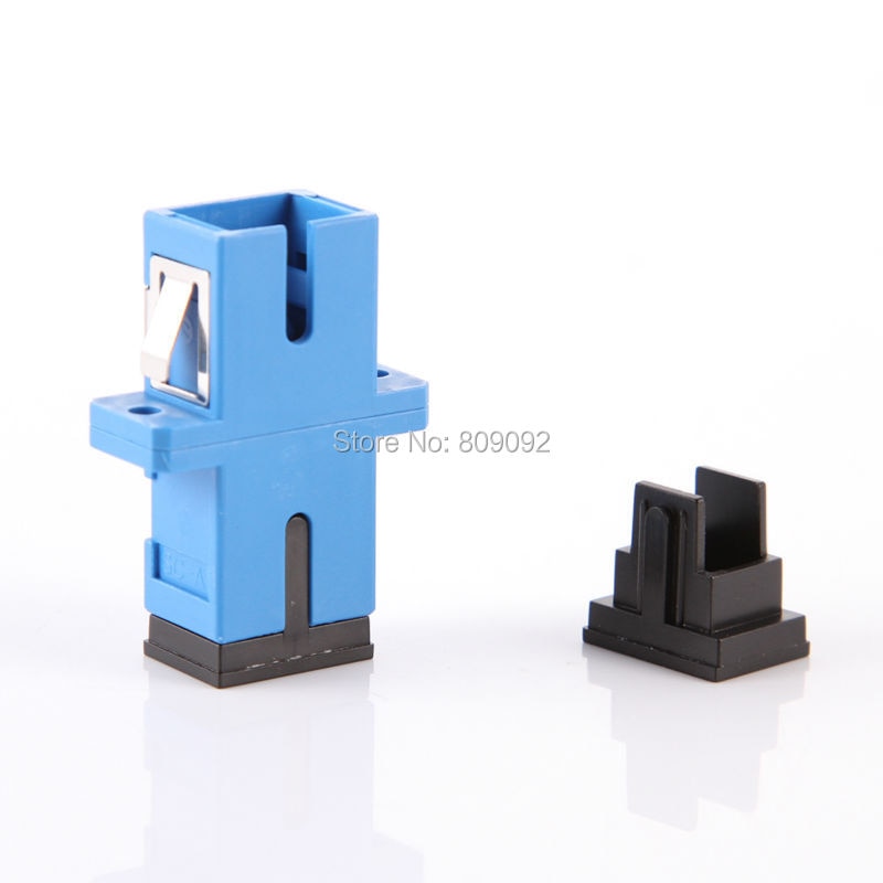 10PCS SC-SC Fiber Optic Adapter Connector Optical Coupler Metal Single Multi Mode Coupler