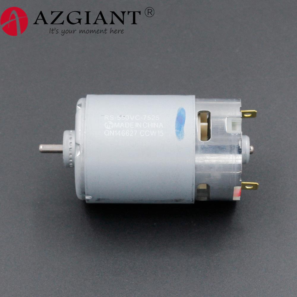 2 Stuks Echt Voor Mabuchi RS-550VC-7525 Dc 6V ~ 12V 17800Rpm Hoge Snelheid Dc Motor Diy Elektrische boor 5 7527 8518
