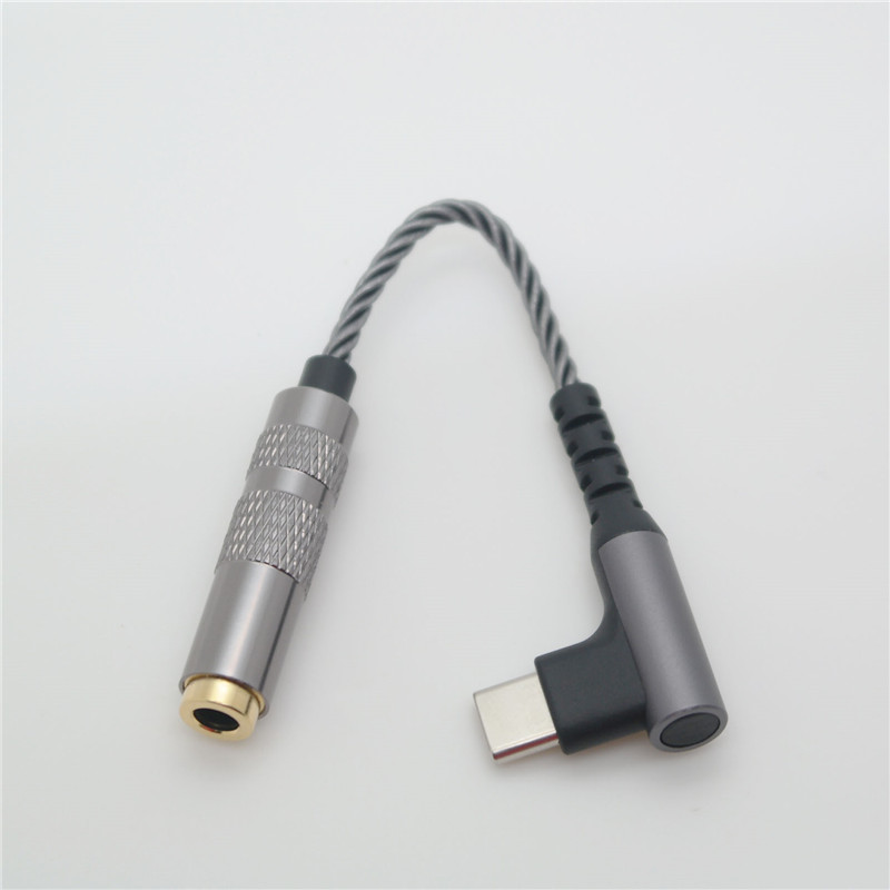 Dac Type-c naar 4.4 vrouwelijke adapter audiokabel CX31993 32bit/384khz geschikt voor telefoon