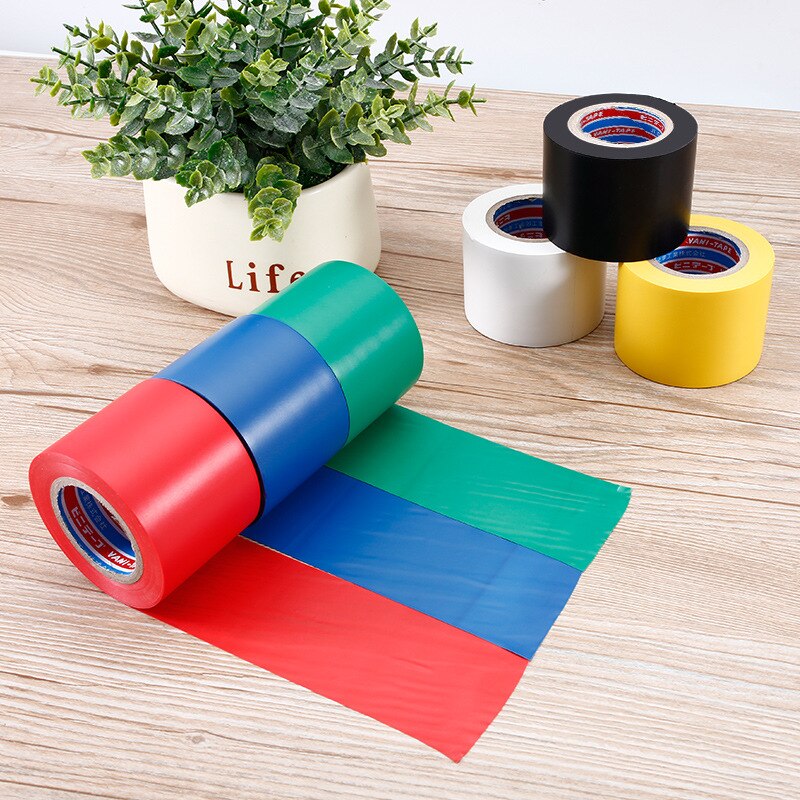 Wide Electrical Insulation Tape Electrical Wire Tape Waterproof PVC Insulation Tape. 5 Cm 50mm High Temperature Wide Wide Type
