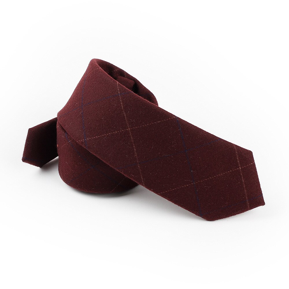 6Cm Stropdas Ties Voor Mens Pak Trouwjurk Slanke Tie Gravata Business Plaid Lattice Hals Stropdas Cravate: 8703