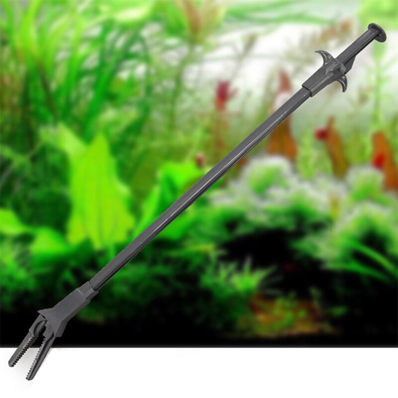 Aquarium Pincet Extra Lange Aquarium Tang 50Cm Aquarium Klem Schoonmaken Tool Water Gras Planten Clip Tang