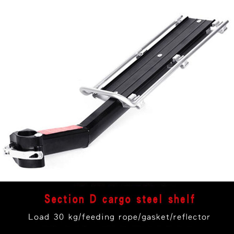 Telaio Portapacchi Posteriore Per Moto Qiilu - In Metallo Nero, Dimensioni 210mm Piatto - Accessorio Fai-da-te Per Sedile
