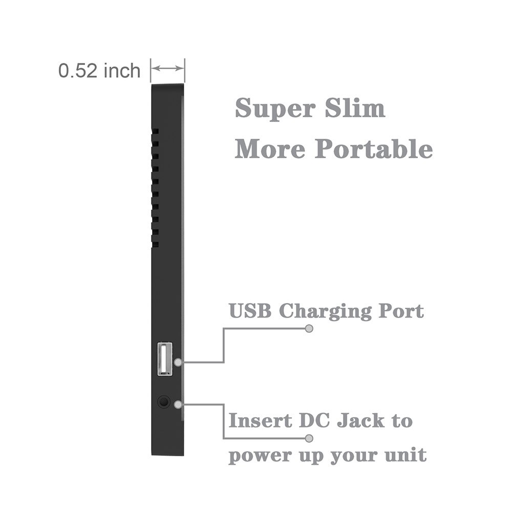 Digital Alarm Clock LED Mirror Electronic Clock Large LCD Display Clocks Noiseless Digital Table Clock With Temperature Calendar