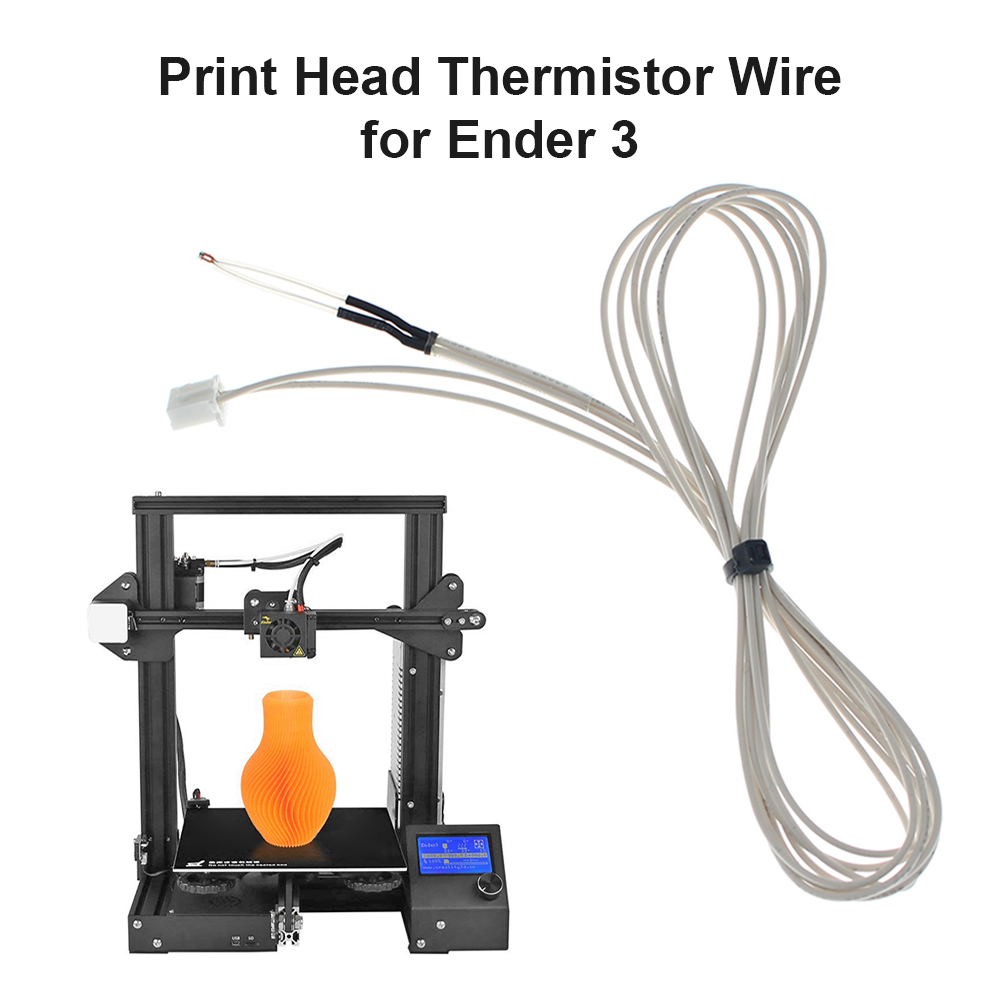3D Drucker Teile Thermistor 100K Ohm NTC Temperatur Sensor für Ender 3/Ender 3 Profi/Ender 5/CR-10/CR-10S Hotend Bausatz Thermistor