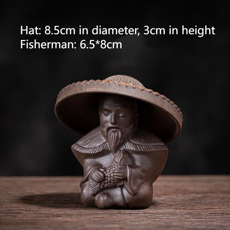 Keramische Filter Theezeven Groep Visser Monnik Hoed Thee Venkel Thee Filter Thee-ei Lekkende Thee Kung Fu Thee Set thee Service: Fisherman filter