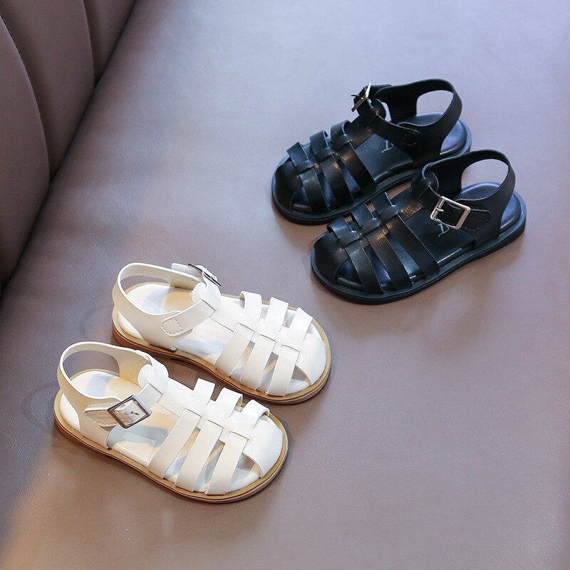 Sandalias de princesa para niños y niñas, zapatos de verano para bebés de 1, 2, 3, 4, 5 y 6 años,