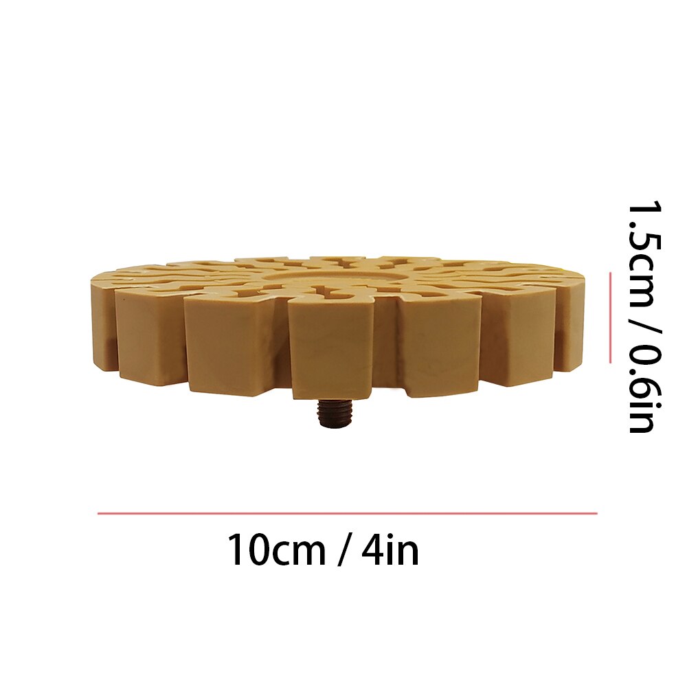 Eraser Wheel Decal Remover for Sticker and Adhesive Removal Rubber Disk with Power Drill