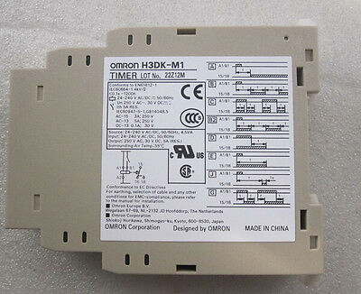 OMRON Timer Relay H3DK-M1 H3DKM1 24-240VAC/DC