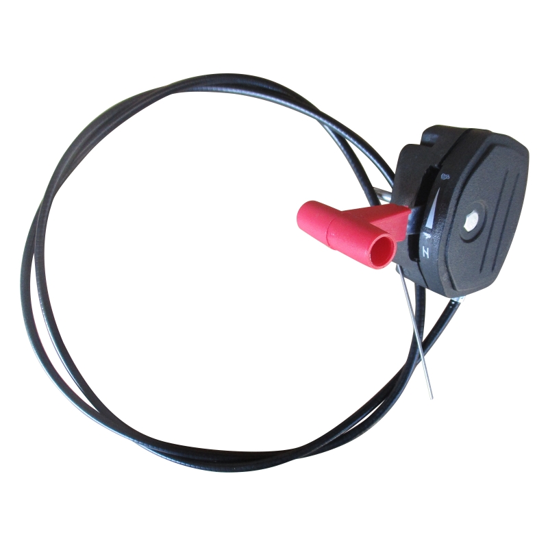 Universal Throttle Control Cable with Control Switch Lever Handle for Mower Maintenance Gardening Works Easy to Install