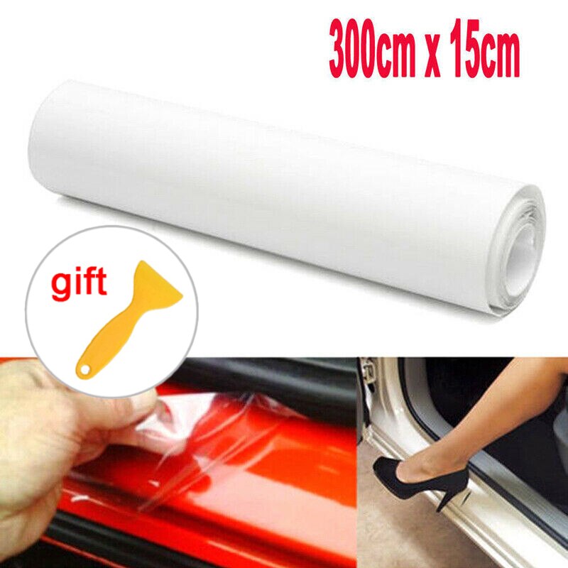 Pintura de vehículo, película de vinilo transparente de PVC, Protector de puerta, pegatina de protección para coche, película de papel de vinilo, juego de cubiertas
