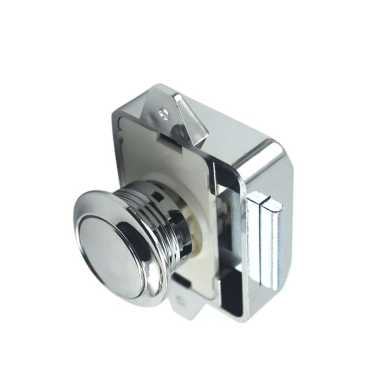 Camper Car Push Lock RV Caravan Boat Motor Home Cabinet Drawer Latch Button Locks For Furniture Hardware