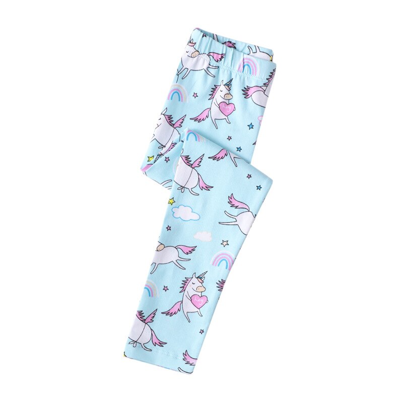2022 estate nuovi pantaloni per bambini europei e americani leggings per bambini stampa abbigliamento per bambini ragazze W01 121