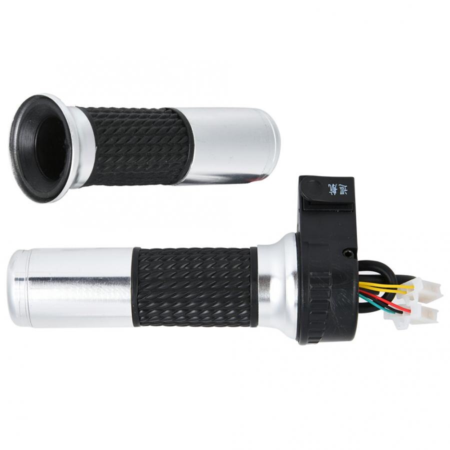 Electric Bike Throttle Handlebar E-Bike 3Speed Throttle Handlebar Speed Reverse Cruise Hand Grip Reverse Gear Throttle Handlebar