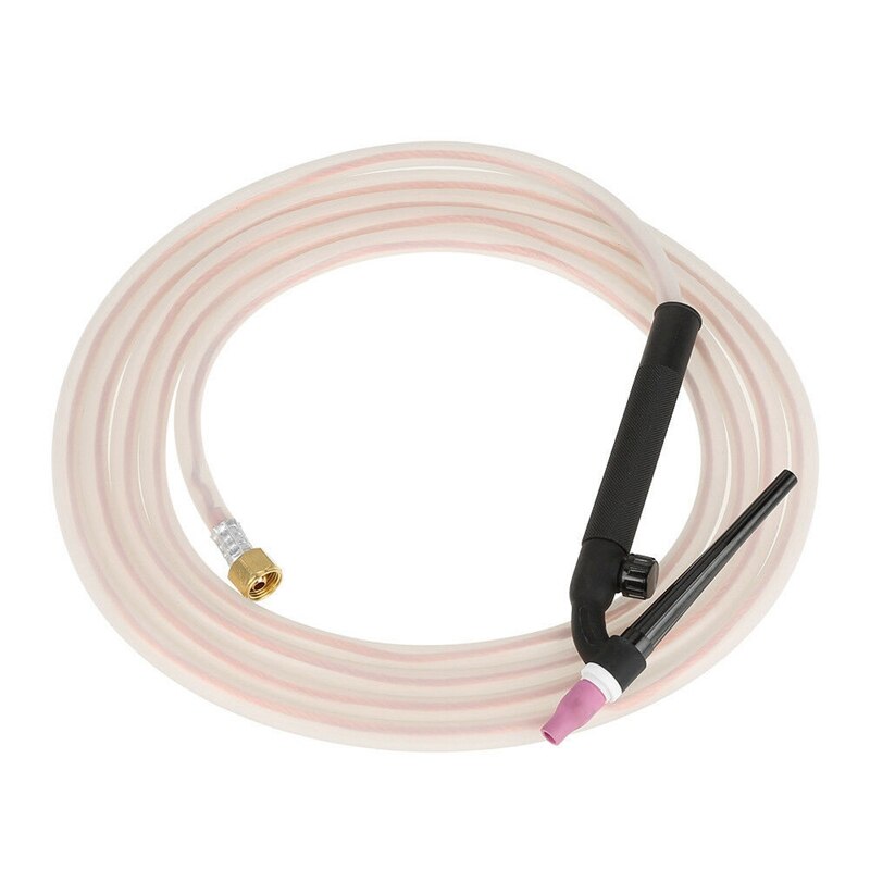 WP-9FV antorcha de soldadura con 4,15 metros Super suave y Flexible manguera de Gel de silicona soplete de soldadura Tig manguera
