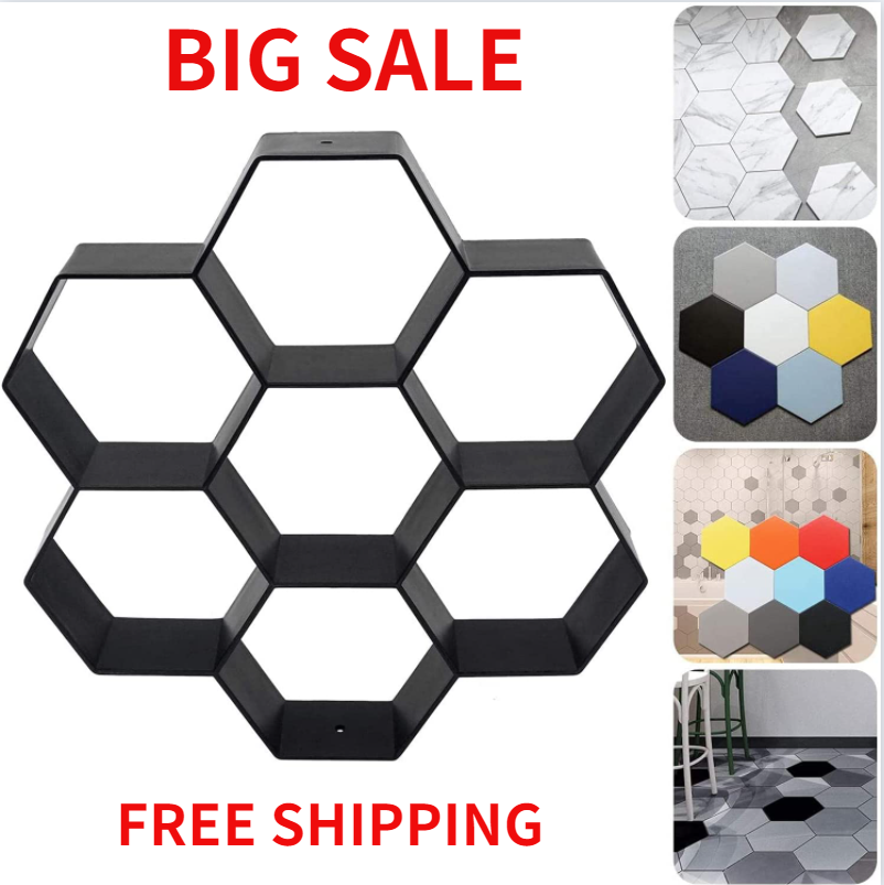 Hage fortau form diy sti lage manuelt asfaltering sement murstein verktøy stepping stein blokk fortau bygninger sti maker form