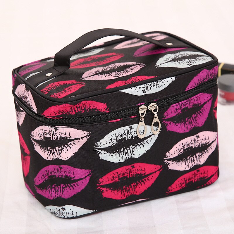 Multifunction Travel Cosmetic Bag Women Makeup Bags Toiletries Kit Organizer Waterproof Female Storage Make up Wash Cases: P05