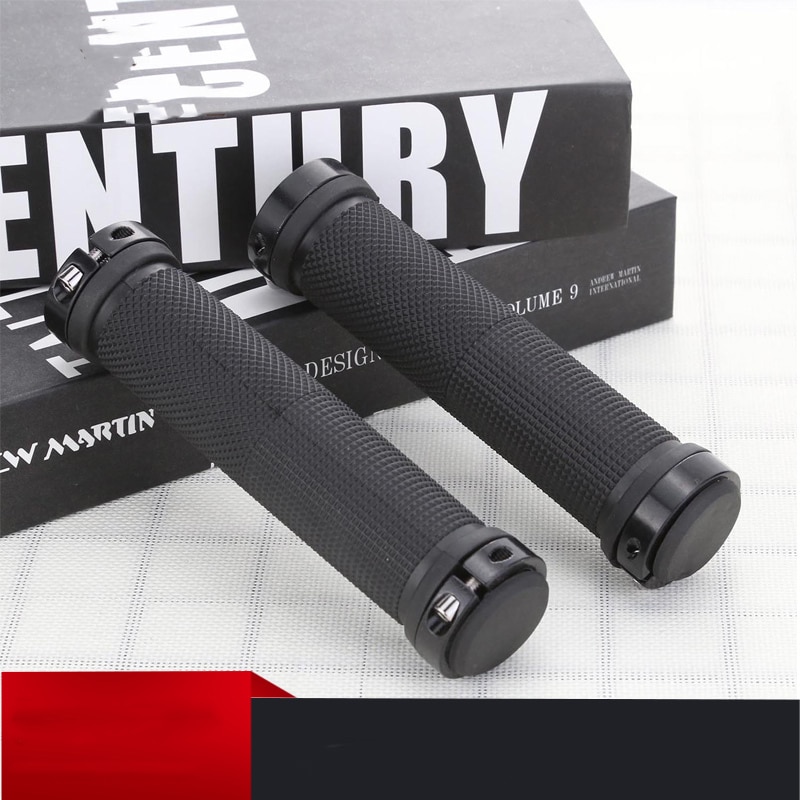 2 stücke/1 Paar Mountain Road Radfahren Bike Fahrrad MTB Lenker Abdeckung Griffe Glatte Weiche Gummi Anti-slip griff Grip Lock Bar Ende