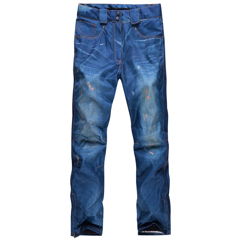 Ski Broek Winter Denim Stof Warm Snowboard Broek Winddicht Warme Waterdichte Winter Outdoor Ski Broek Arctic Koningin