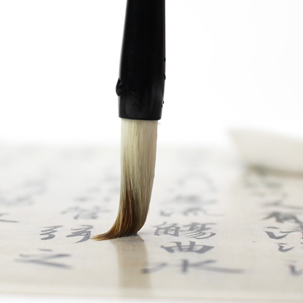 Suitable for beginners Chinese calligraphy and painting "Su Mi painting Chinese brush set" built / goat wolf hair