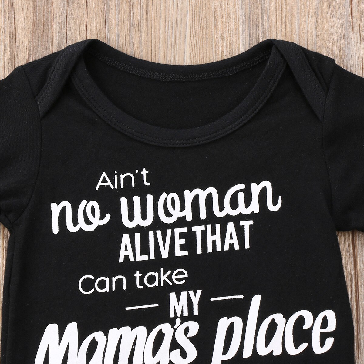 Recién Nacido bebé niños algodón mono letra manga corta mono ropa traje