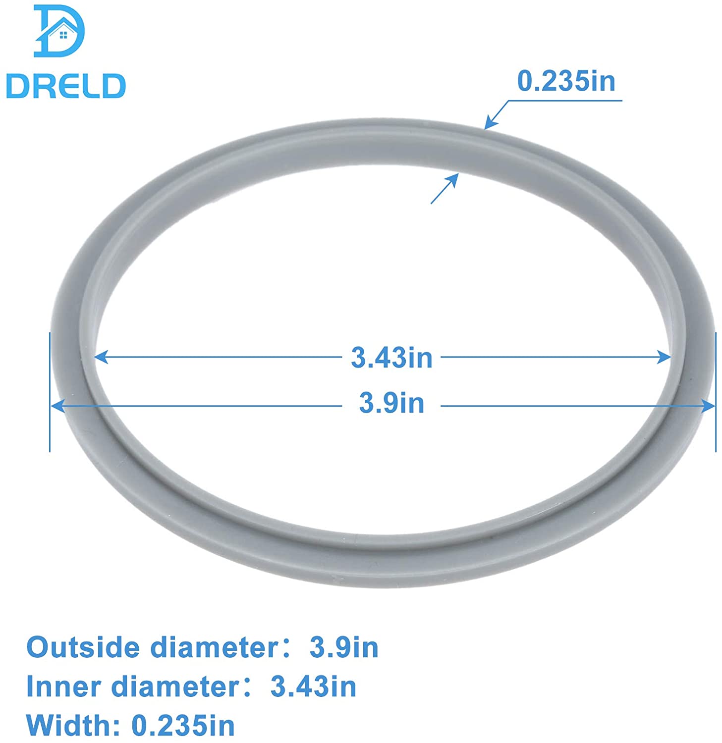 4 Stück Rührgerät-Dichtungsring, Gummiringe, Dichtungen mit Lippe, passend für Höhle Rührgerät-Ersatz der Nutribullet 600/900-Serie