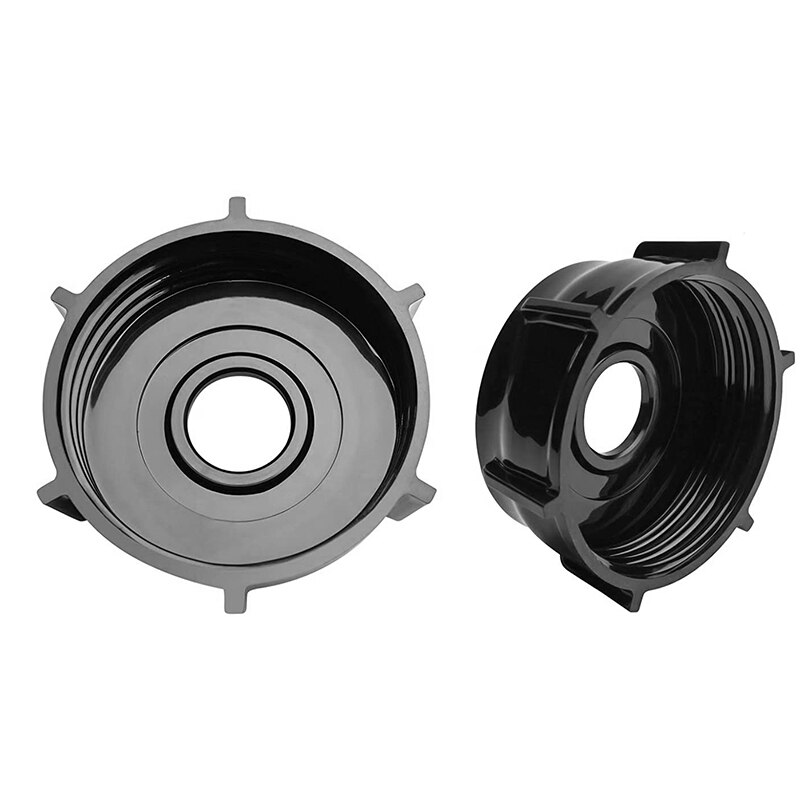 4902-003 licuadora Jar fondo para Oster y Osterizer licuadoras Premium mezclador Oster piezas de repuesto (negro)