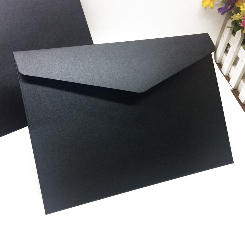 20pcs #7 Envelopes 162mmX229mm C5 Business Invitation Envelopes 250gsm Pearl Paper Envelopes