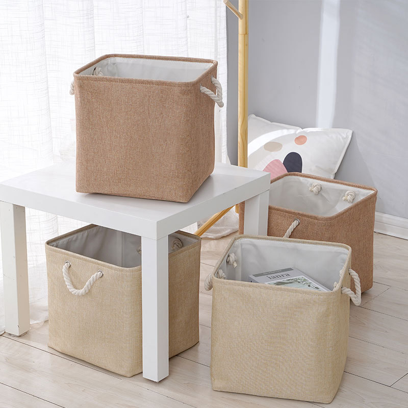 Woonkamermand Opbergruimte Wasmand Opvouwbare linnen opbergmand Ondergoed Sokken Babyspeelgoed Opbergmand